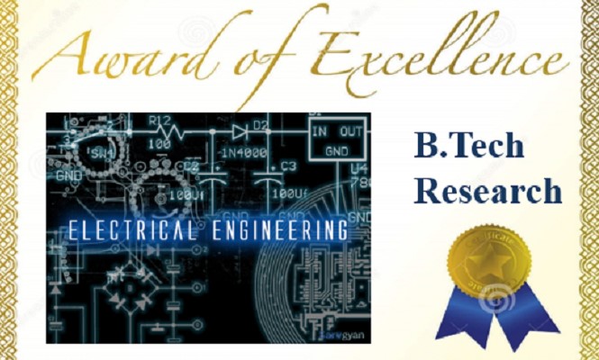 UG Research Excellence Award - Electrical Engineering